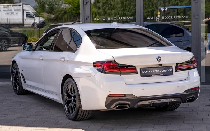 BMW Seria 5 cena 189912 przebieg: 47000, rok produkcji 2020 z Lidzbark Warmiński małe 781